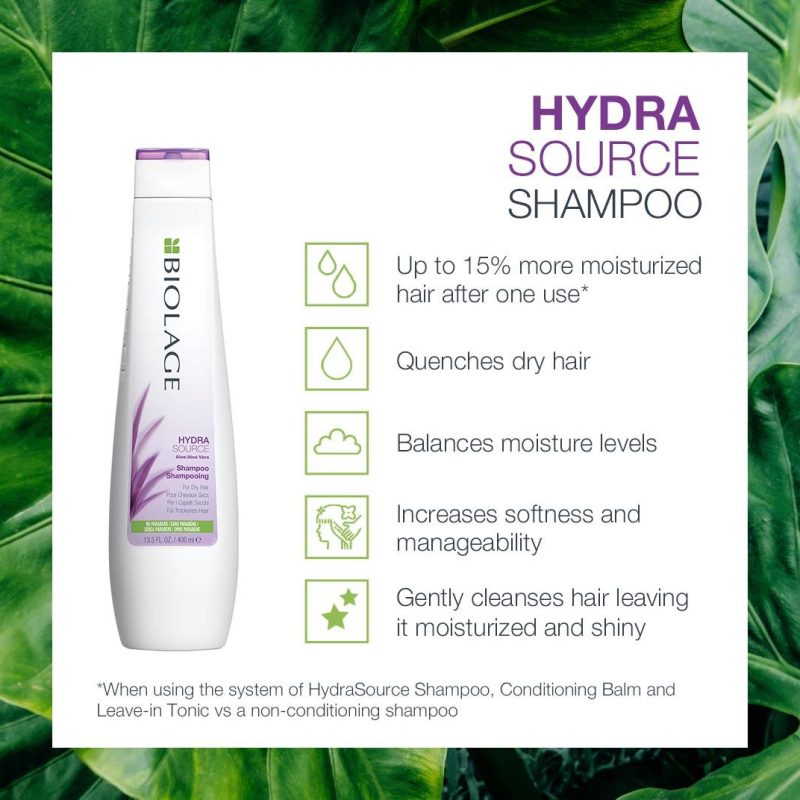 Hydrasource shampoo benefits