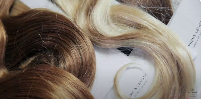 Balmain ponytail