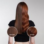 BalmainHair CARE CouleursCouture Illuminating Mask Copper Before After Model