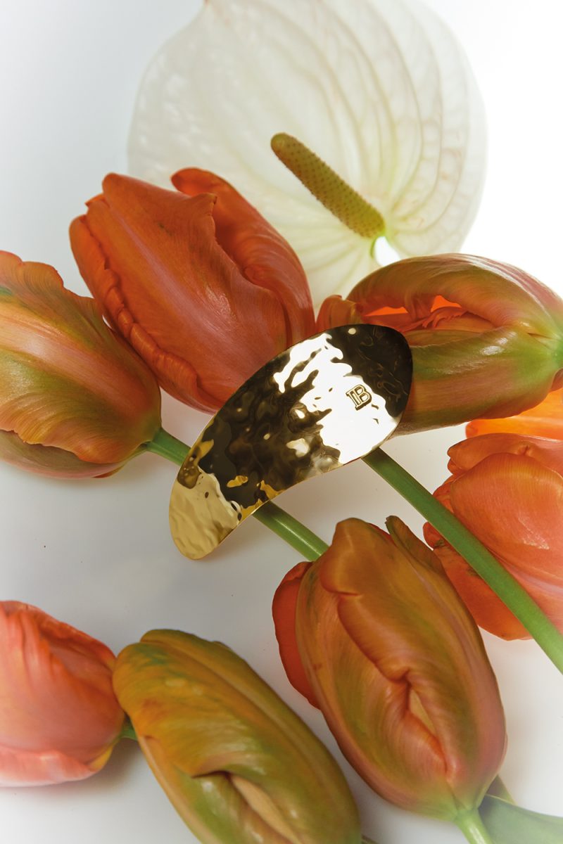 Balmain Hair LE SS25 Leaf Barrette Pour Cheveux