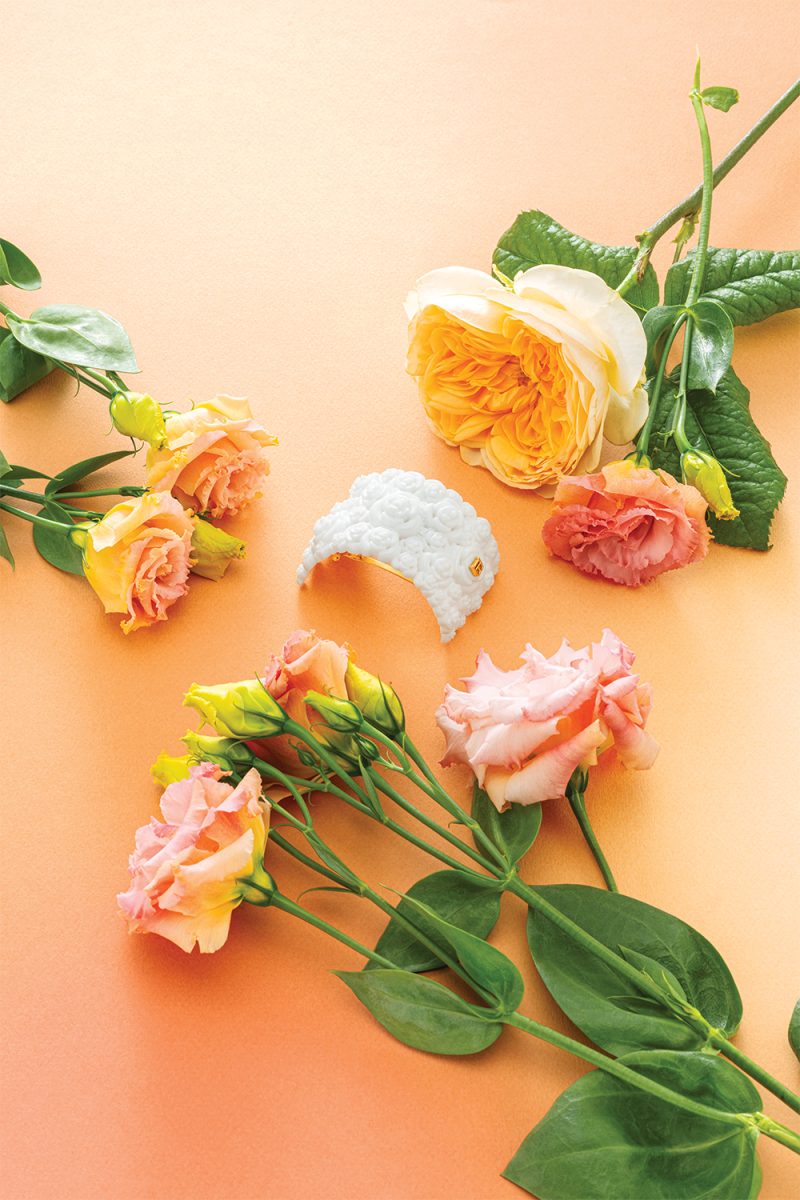 Balmain Hair Limited Edition Printemps Floral Ponytail Clip