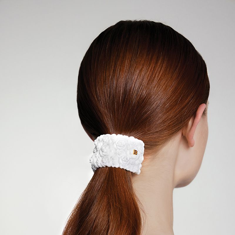 Balmain Hair Accessories Limited Edition Printemps Floral Ponytail Clip