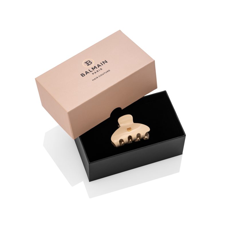 BalmainHair Accessories LE Pince A Cheveux Small Beige