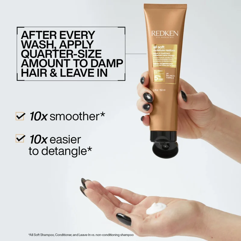 Redken All Soft Leave in5