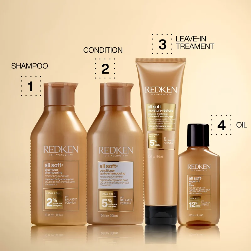 Redken All Soft Shampoo7