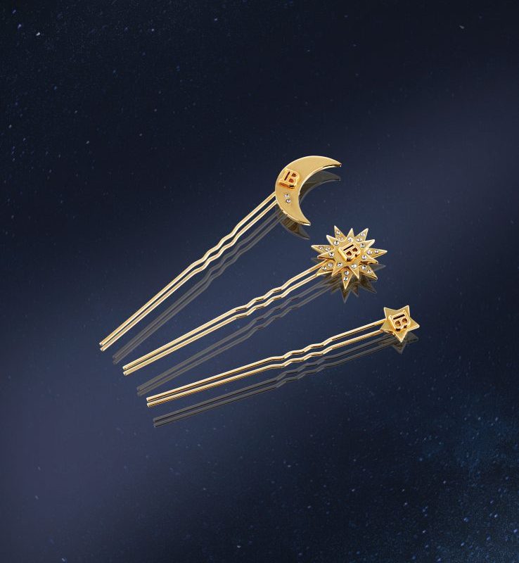 BalmainHair Accessories LimitedEdition Pin Set Gold LE HJ GP PIN SET C4 25 Mood 01
