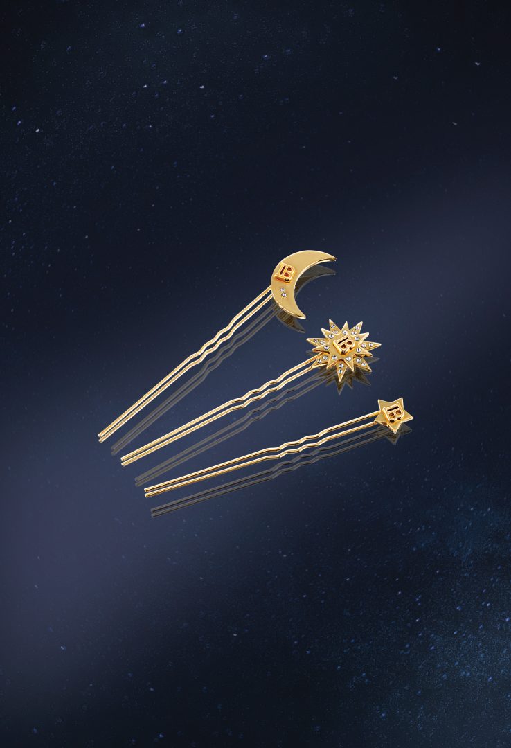 BalmainHair Accessories LimitedEdition Pin Set Gold LE HJ GP PIN SET C4 25 Mood 01