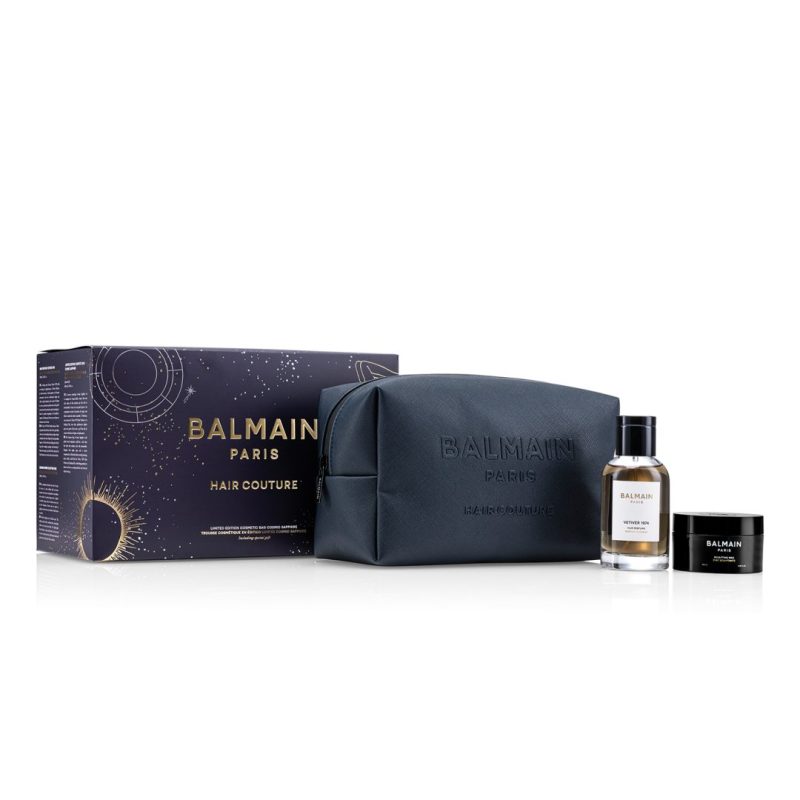 BalmainHair Styling Set CosmeticBagBlue C4 25 LE COSM BAG B C4 25 02 LR