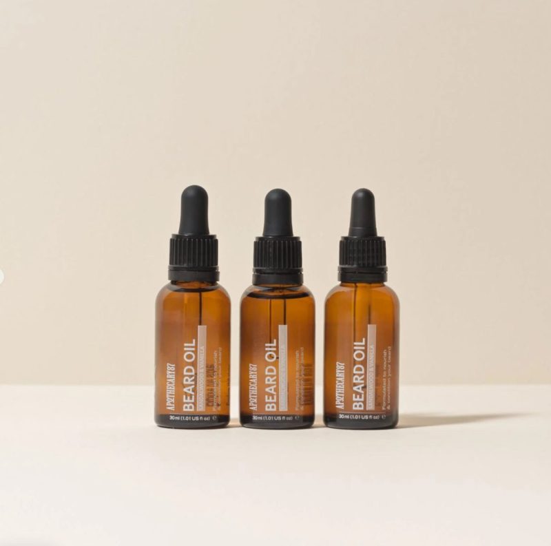 Apothecary beard oil Sandalwood&vanilla3