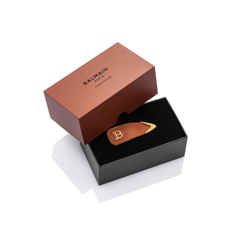 BalmainHair Accessories LimitedEdition SnapHairClip Brown LE HJ S CLIP B C2 26 WithBox 1200x1200